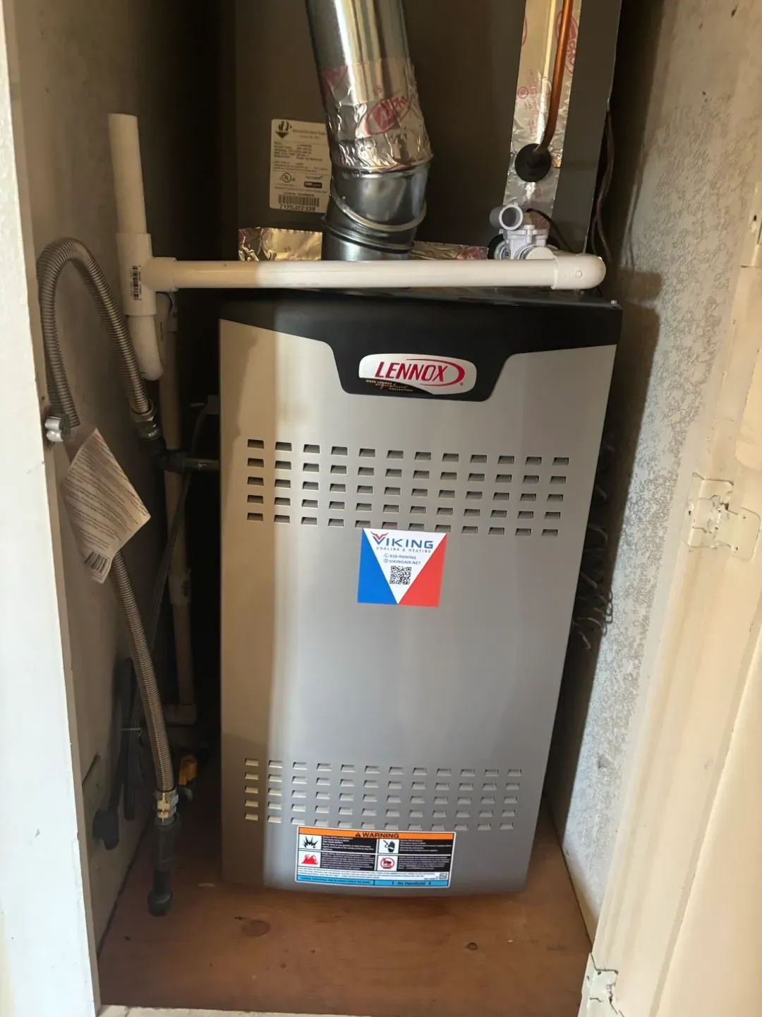 A furnace control board and low-voltage wiring during a Tucson diagnostic